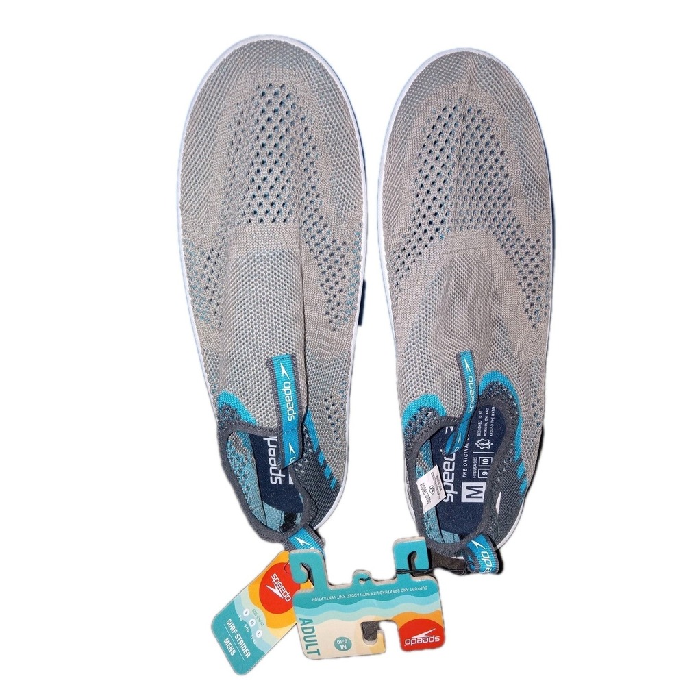 NWT Speedo Men's SZ 9 - 10 Surf Strider Water Shoes - Mens Medium NEW
